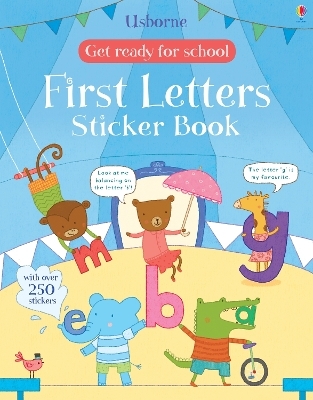 Get Ready for School First Letters Sticker Book - Jessica Greenwell