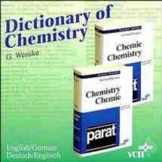 Dictionary of Chemistry - Set. Deutsch-Englisch /English-German / Wörterbuch Chemie /Dictionary of Chemistry auf CD-ROM