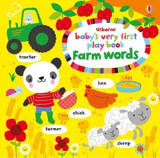 Baby's Very First Play book Farm words