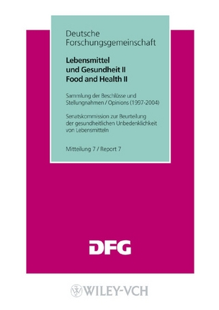 Lebensmittel und Gesundheit II/ Food and Health II
