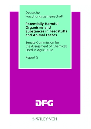 Potentially Harmful Organisms and Substances in Feedstuffs and Animal Faeces