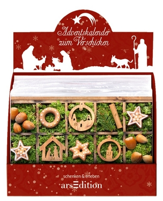 Display Adventskalender zum Verschicken (A5)