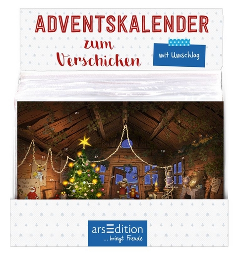 Display Mini-Adventskalender f&uuml;r Kinder
