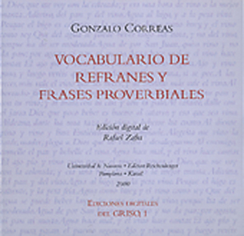 Vocabulario de refranes y frases proverbiales - Gonzalo Correas