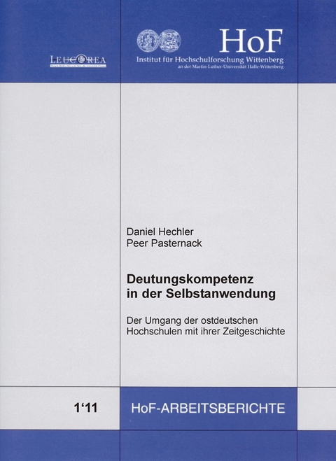 Deutungskompetenz in der Selbstanwendung - Daniel Hechler, Peer Pasternack