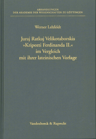 Juraj Ratkaj Velikotaborskis »Kripozti Ferdinanda II« im Vergleich mit ihrer lateinischen Vorlage