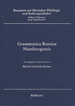 Grammatica Russica Hamburgensis