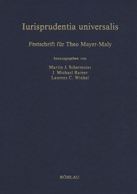 Iurisprudentia universalis - 