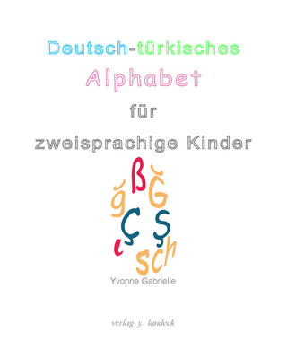 Deutsch-türkisches Alphabet für zweisprachige Kinder
