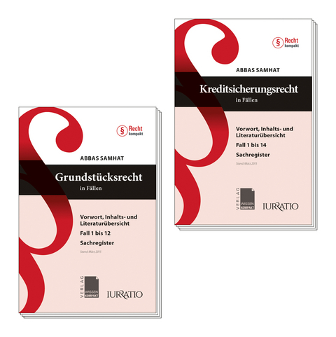 Fallskripte im Set (Kreditsicherungs- und Grundst&uuml;cksrecht in F&auml;llen) - Abbas Samhat