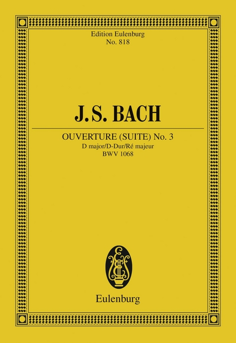 Overture (Suite) No. 3 D major - Johann Sebastian Bach