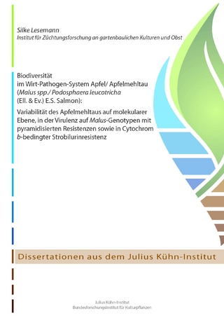 Biodiversität im Wirt-Pathogen-System Apfel/ Apfelmehltau (Malus spp./ Podosphaera leucotricha (Ell- & Ev.) E.S. Salmon) : Variabilität des Apfelmehltaus auf molekularer Ebene, in der Virulenz auf Malus-Genotypen mit pyramidisierten Resistenzen sowie in Cytochrom b-bedingter Strobilurinresistenz