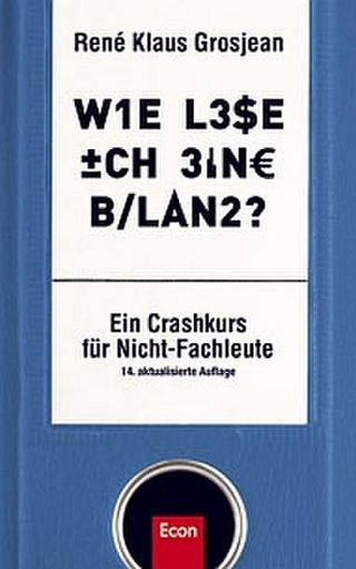 Wie lese ich eine Bilanz