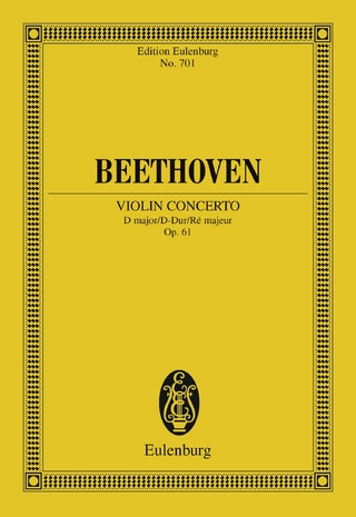 Violin Concerto D major