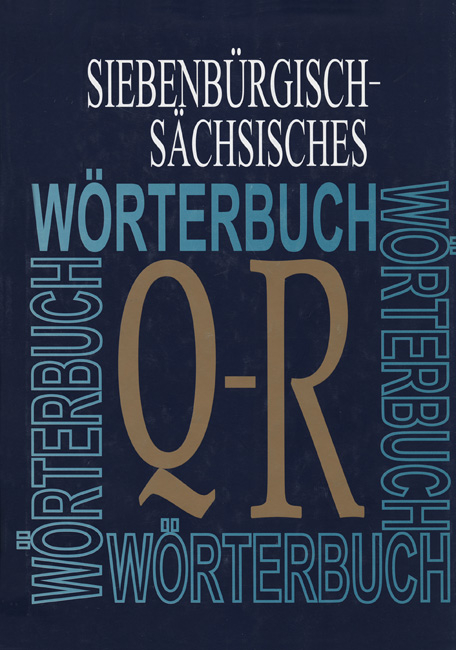 Siebenb&uuml;rgisch-S&auml;chsisches W&ouml;rterbuch