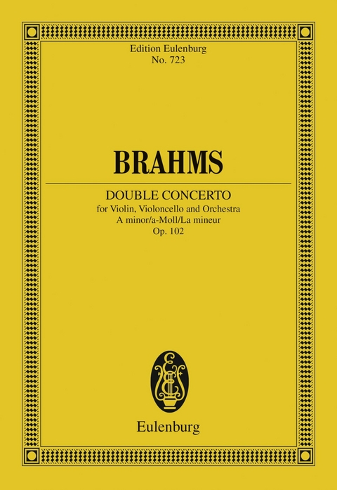 Double Concerto A minor - Johannes Brahms