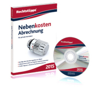 Nebenkostenabrechnung 2015, 1 CD-ROM