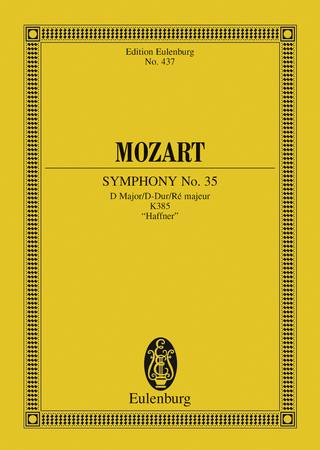 Symphony No. 35 D major