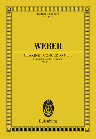 Clarinet Concerto No. 1 F minor