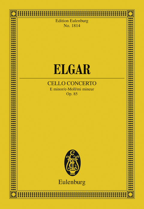 Cello Concerto E minor - Edward Elgar