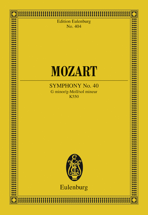 Symphony No. 40 G minor - Wolfgang Amadeus Mozart