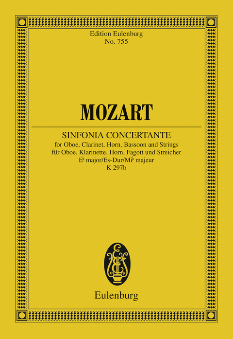 Sinfonia concertante Eb major - Wolfgang Amadeus Mozart