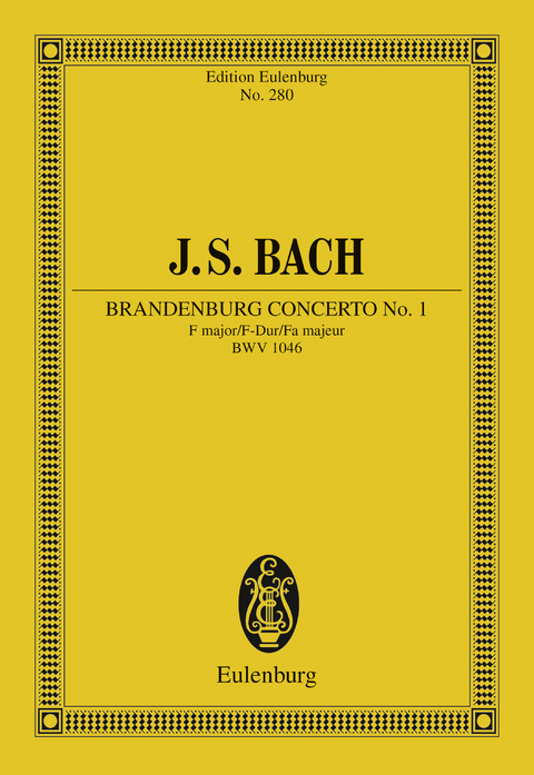 Brandenburg Concerto No. 1 F major - Johann Sebastian Bach