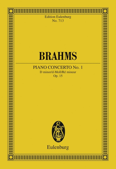 Piano Concerto No. 1 D minor - Johannes Brahms