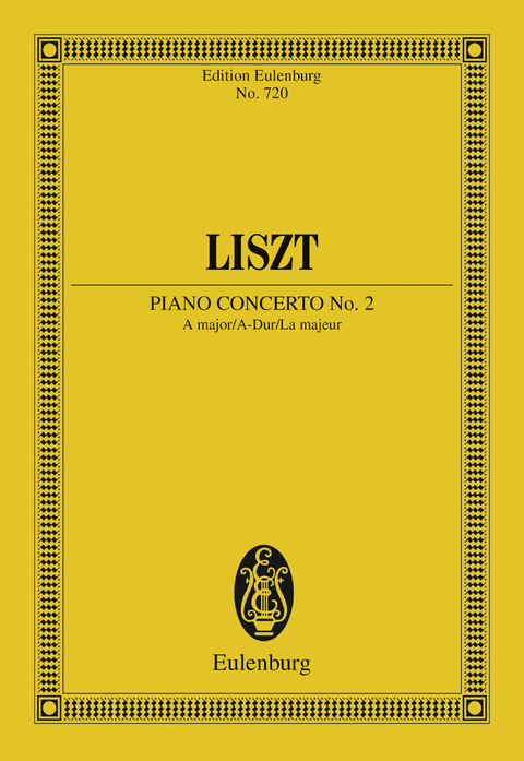 Piano Concerto No. 2 A major - Franz Liszt