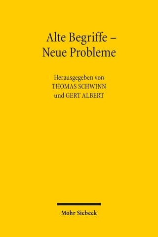 Alte Begriffe - Neue Probleme