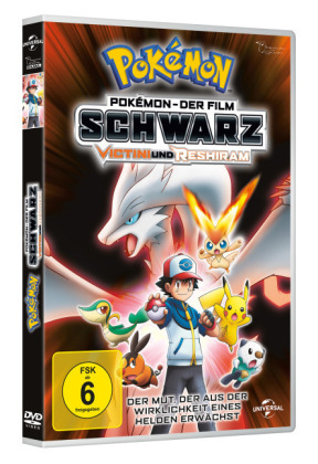 Pok&eacute;mon Der Film: Schwarz - Victini und Reshiram, 1 DVD