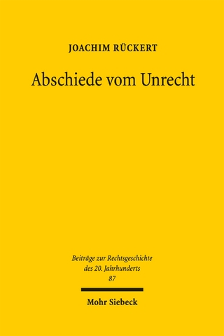 Abschiede vom Unrecht