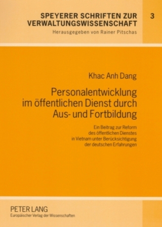 Personalentwicklung im öffentlichen Dienst durch Aus- und Fortbildung