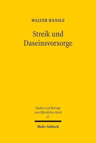 Streik und Daseinsvorsorge