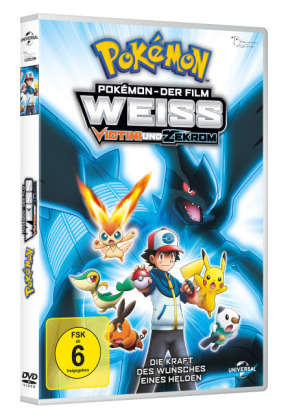 Pok&eacute;mon Der Film: Wei&szlig; - Victini und Zekrom, 1 DVD