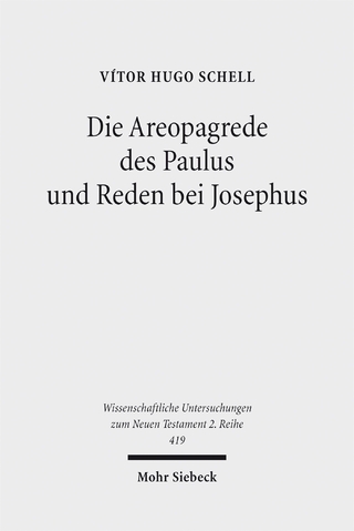 Die Areopagrede des Paulus und Reden bei Josephus