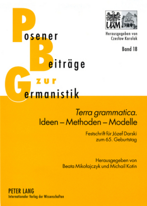 &laquo;Terra grammatica.&raquo; - Ideen &ndash; Methoden &ndash; Modelle - 