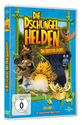 Die Dschungelhelden - Die Geisterjäger, 1 DVD