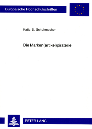 Die Marken(artikel)piraterie