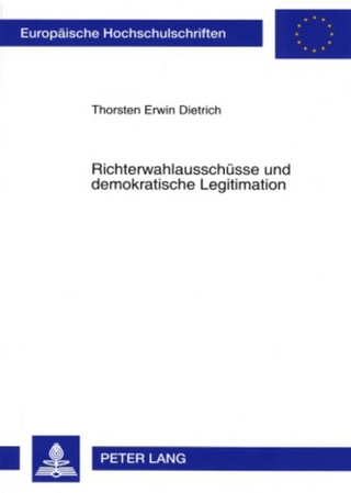Richterwahlausschüsse und demokratische Legitimation