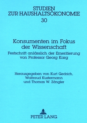 Konsumenten im Fokus der Wissenschaft - 