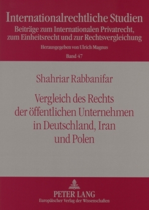 Vergleich des Rechts der öffentlichen Unternehmen in Deutschland, Iran und Polen