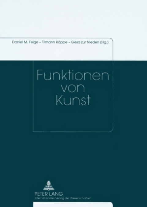 Funktionen von Kunst - 