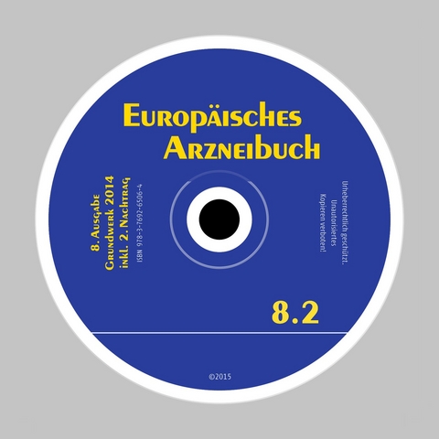 Europ&auml;isches Arzneibuch DVD-ROM VO 8.2 (Ph.Eur. 8.2)