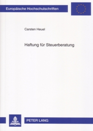 Haftung für Steuerberatung