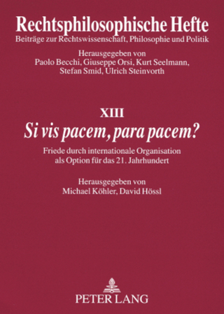 «Si vis pacem, para pacem?»