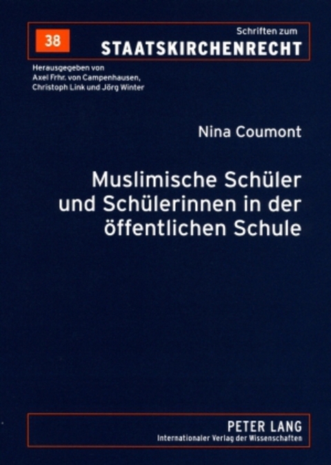 Muslimische Sch&uuml;ler und Sch&uuml;lerinnen in der &ouml;ffentlichen Schule - Nina Coumont