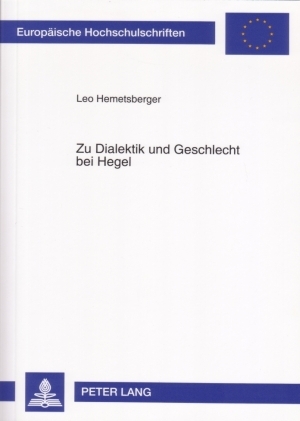Zu Dialektik und Geschlecht bei Hegel - Leo Hemetsberger