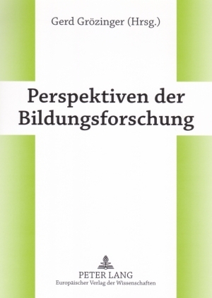 Perspektiven der Bildungsforschung