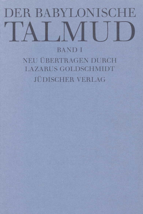 Der Babylonische Talmud